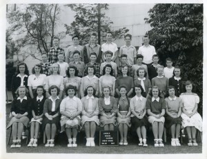 Lincoln School, Alameda, Califiornia, Grade 8, 1947    